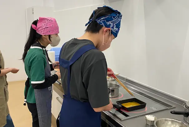 年間通して「栄養×調理」の授業も♪